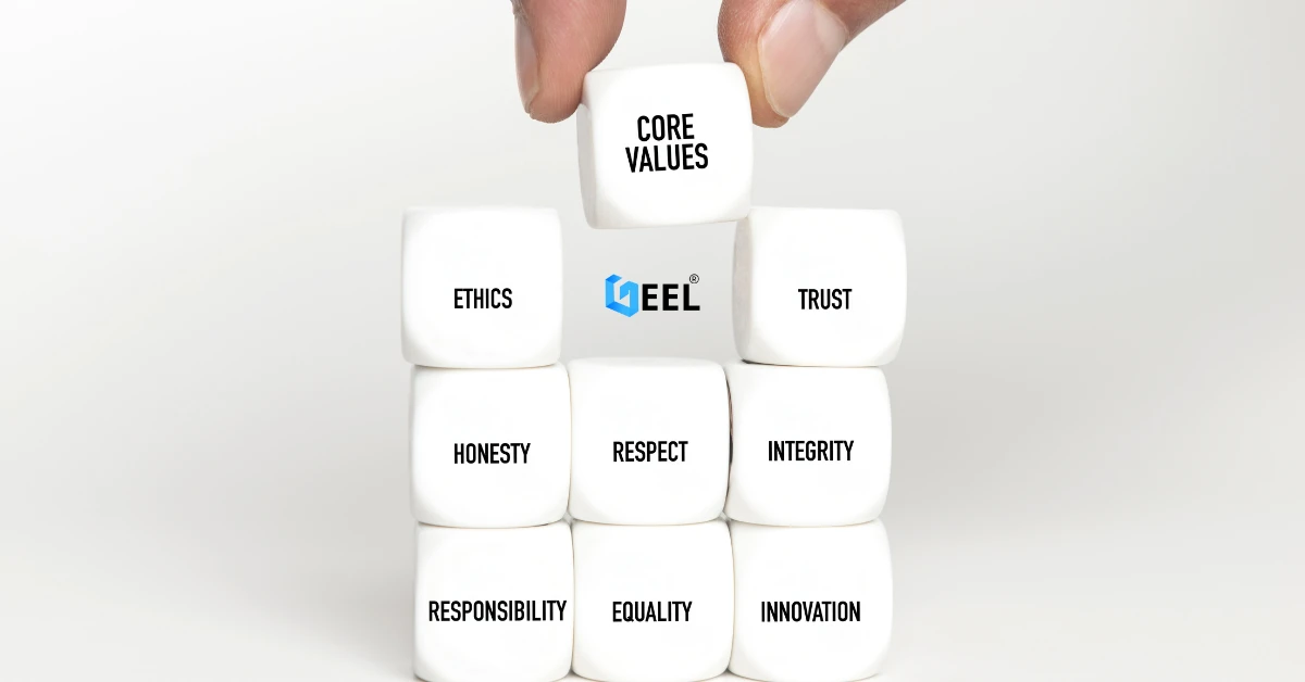قيم الشركة هي DNA المؤسسة