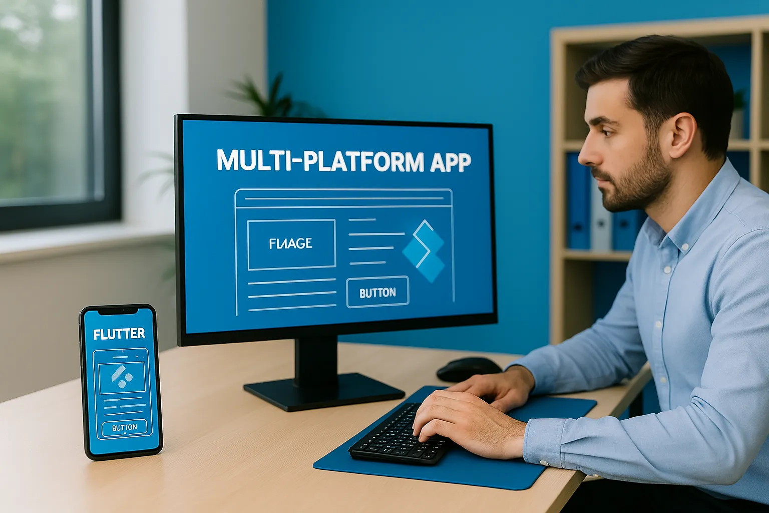 لماذا لغة فلاتر Flutter؟ مزايا، استخدامات، ودعم متكامل لتطوير تطبيقات متعددة المنصات