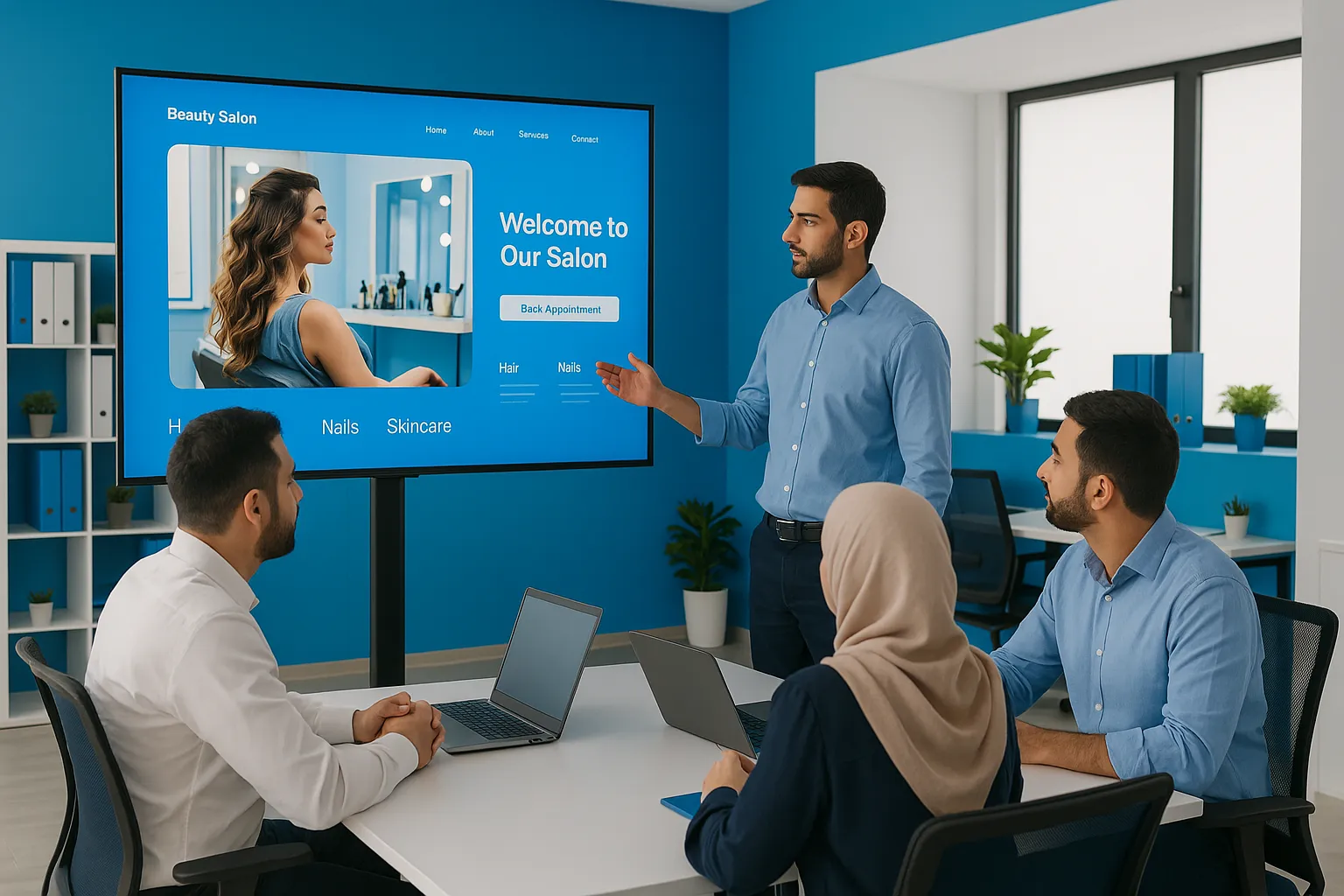 Website Design for Beauty Salons in Jordan