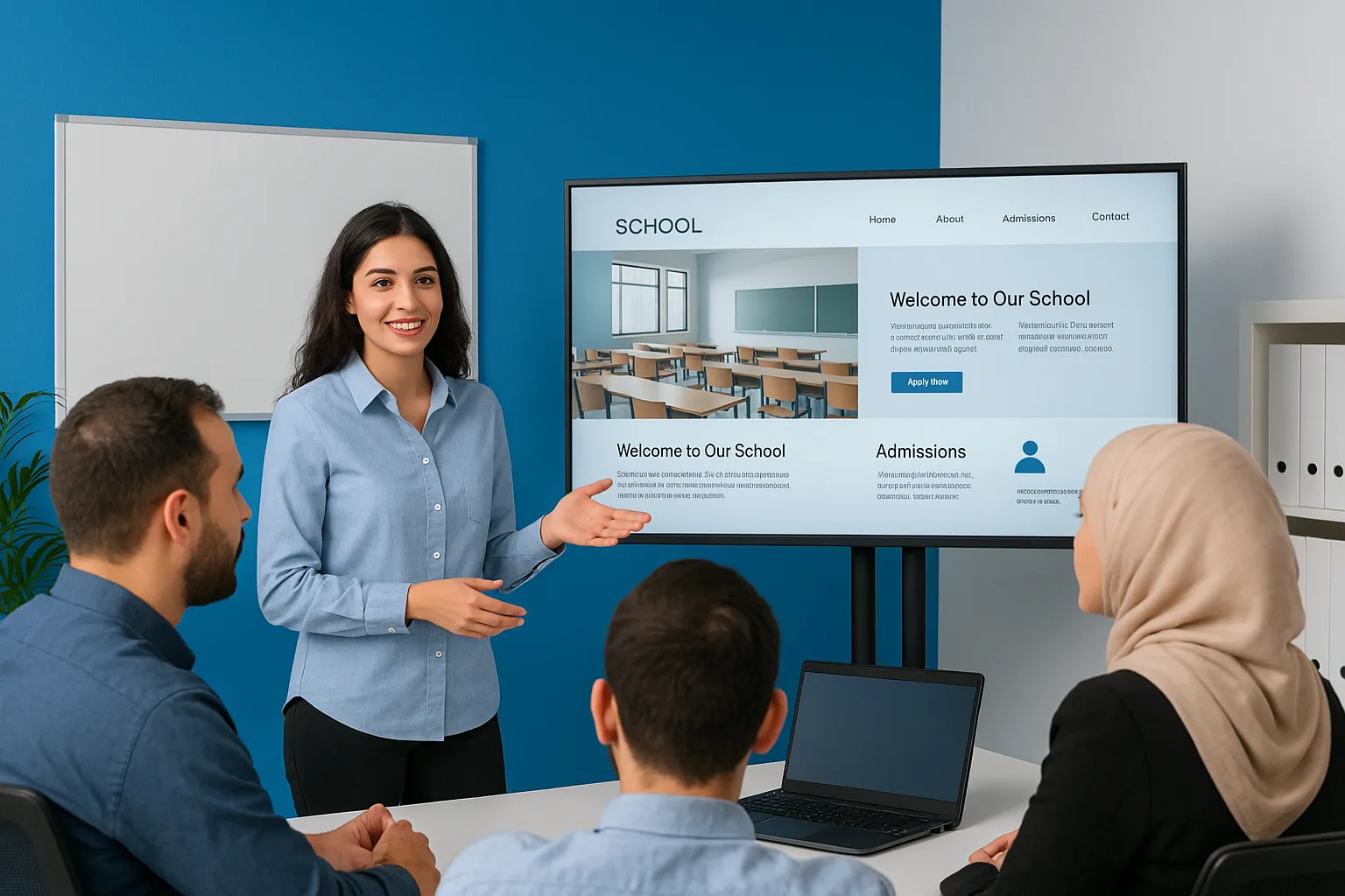 تصميم موقع إلكتروني لمركز تدريب أو مدرسة خاصة في الأردن