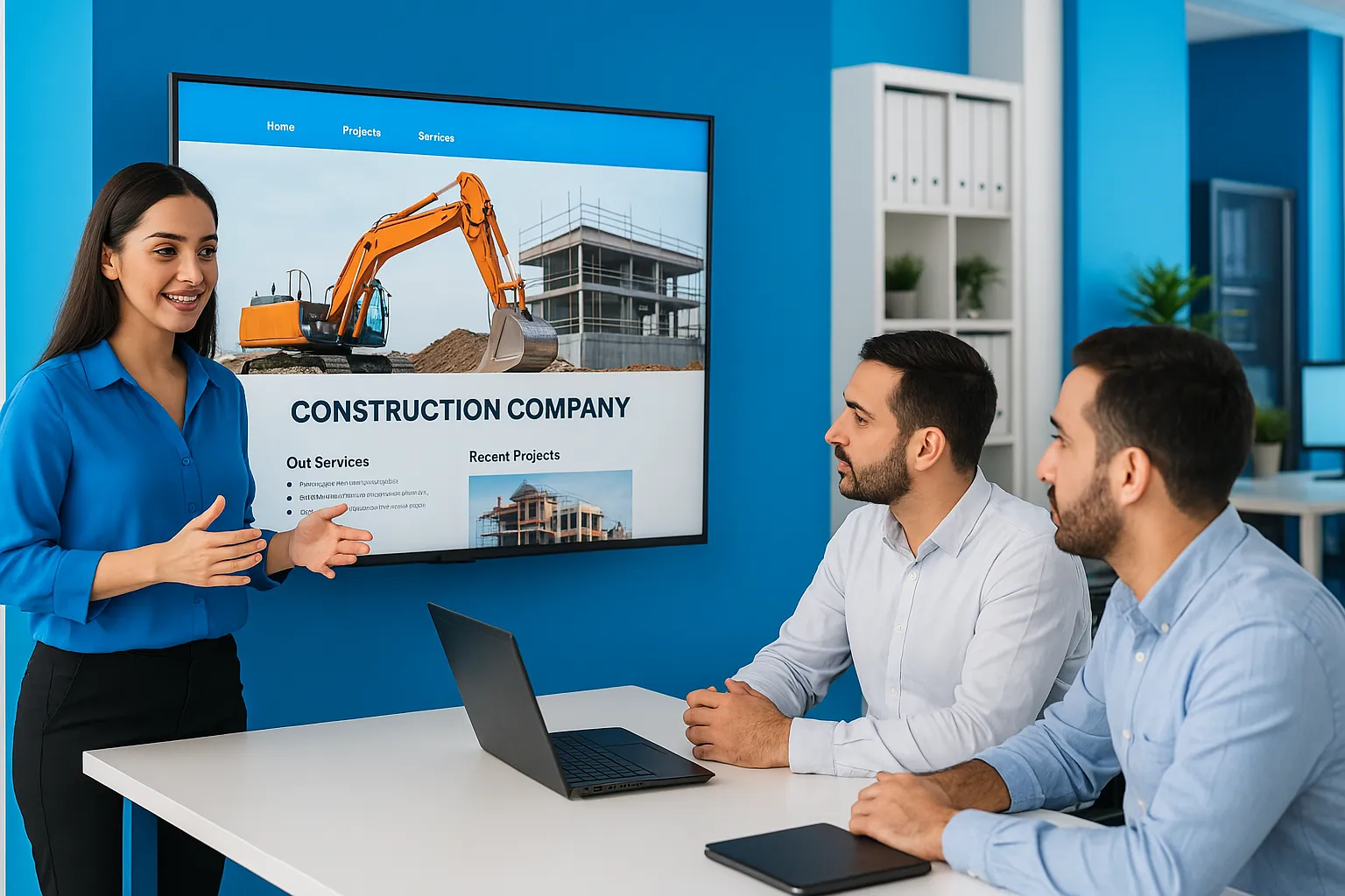 Website Design for Construction Companies in Jordan