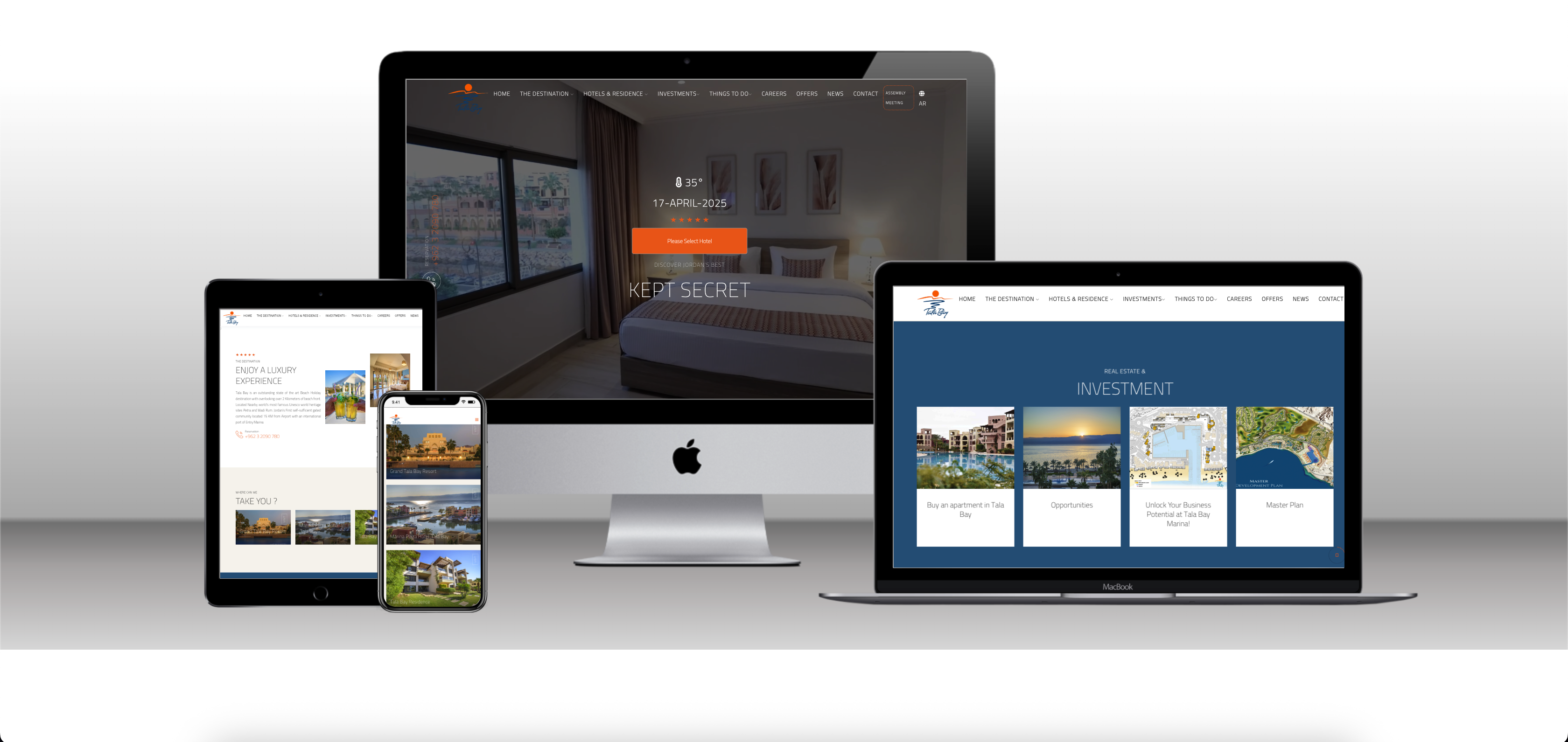 talabay.net Project – A Premium Digital Platform for a Luxury Resort by Geel Tech