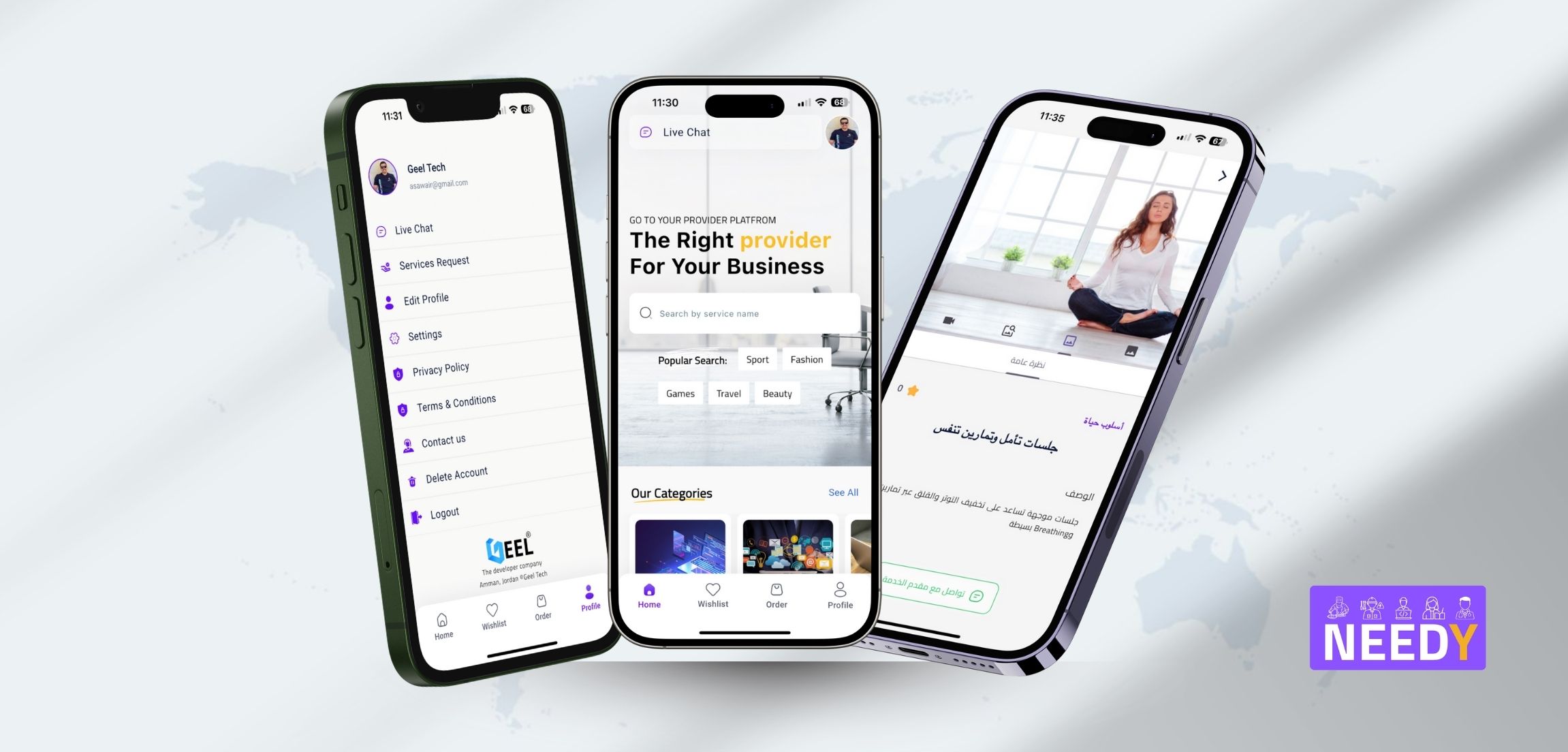 NeedyJo – A Smart Freelance Services Platform Developed by Geel Tech